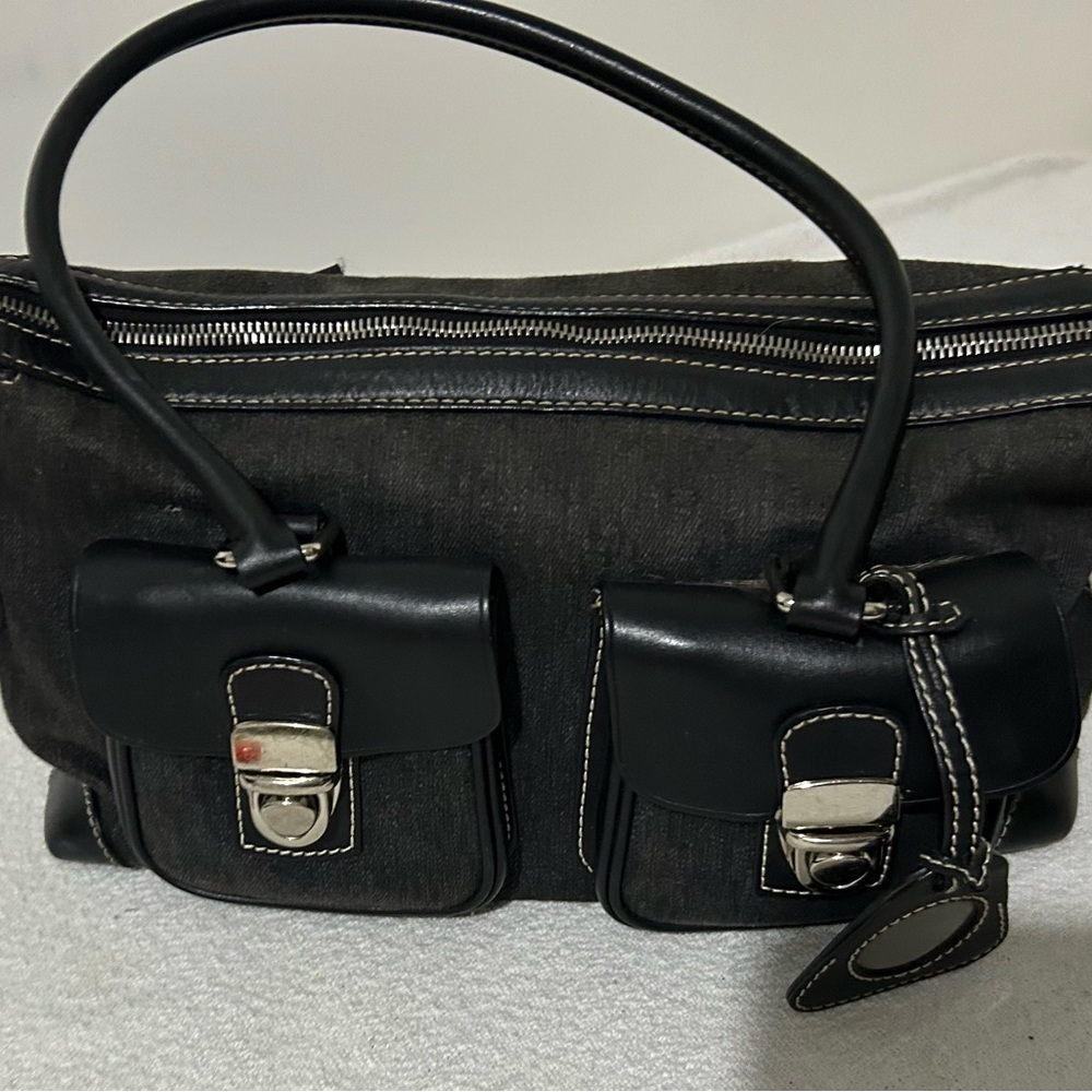 Dooney & Bourke Anniversary Signature Double Pocket Satchel Handbag